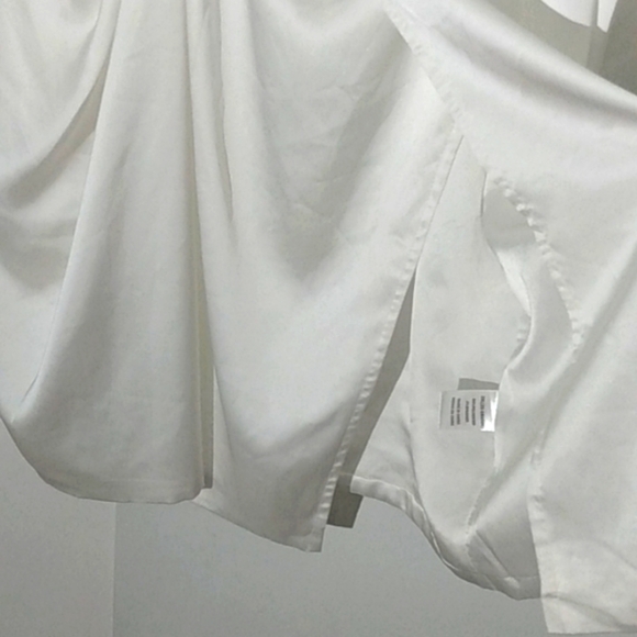 FASHION NOVA SUGAR FREE CREAM SATIN DRESS SIZE 2XL - Picture 8 of 10